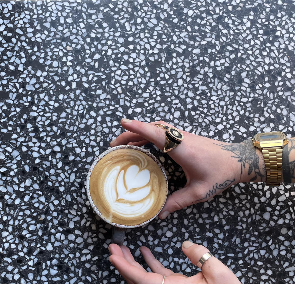Coffee hands